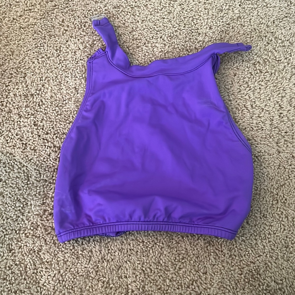 Purple dance top